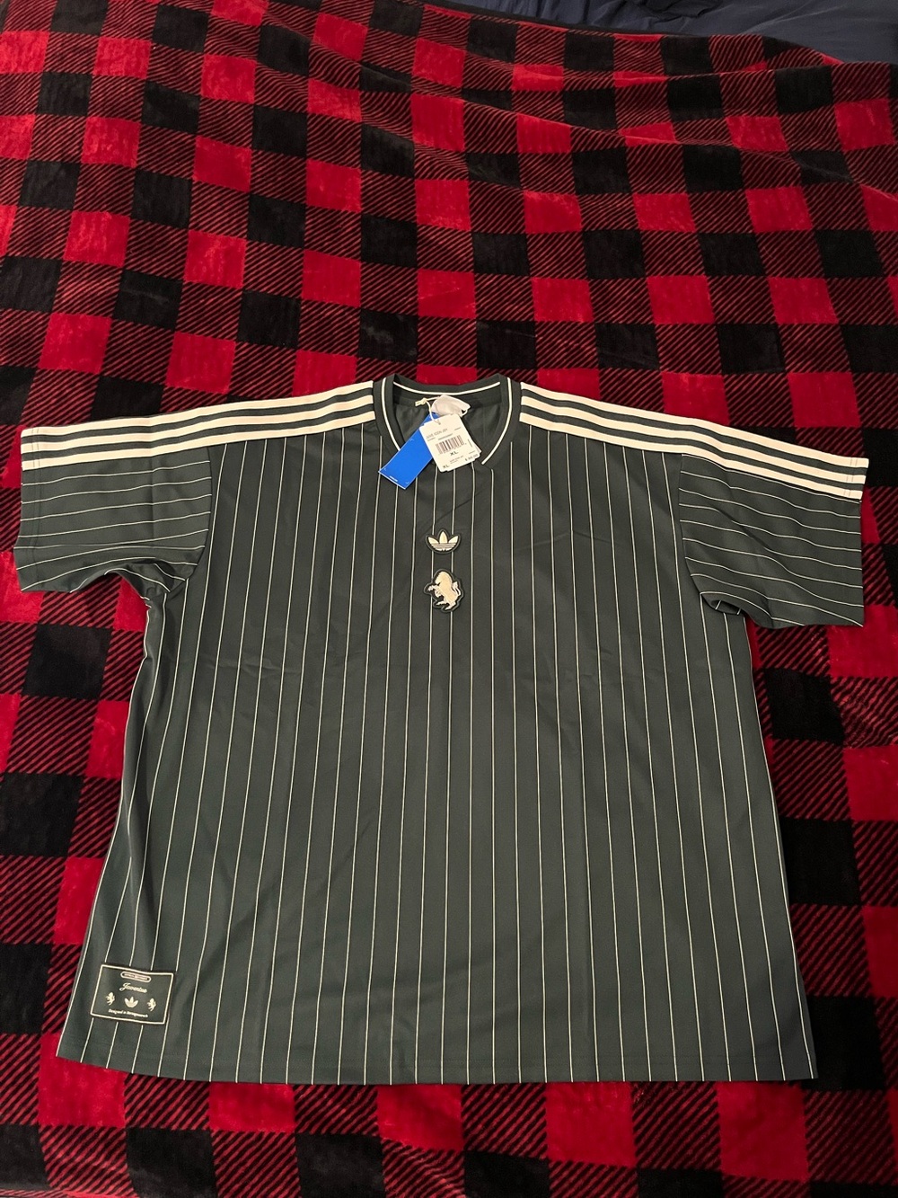 NWT Adidas Original JUVENTUS TERRACE ICONS JERSEY Sz XL Unisex Football Soccer